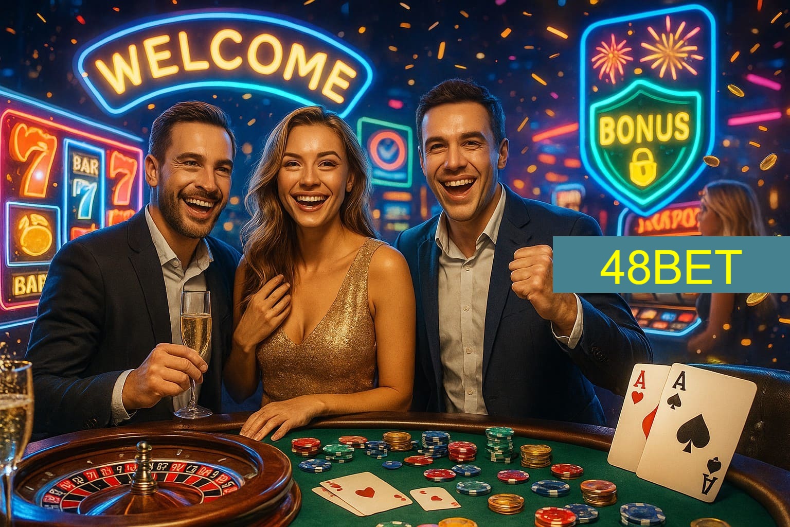 Jogos emocionantes no 48BET